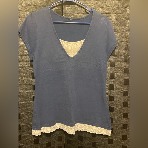 Fashion Bug Tops - set of 4 Y2K Womens fashion bug shirts XL  blue, light pink, pink, brown Vintage